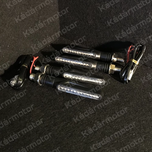 Futófényes LED index/irányjelző [hosszúkás] 2 pár